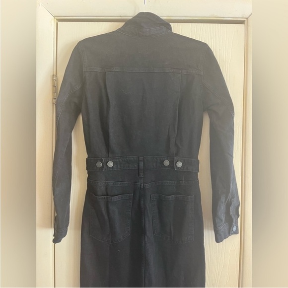 GAP Black Denim Midi Dress - Picture 5 of 7